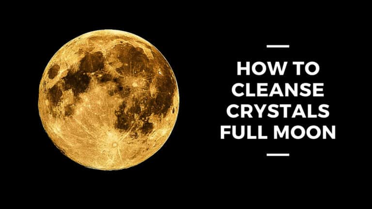 How to Cleanse Crystals Full Moon: 8 Steps