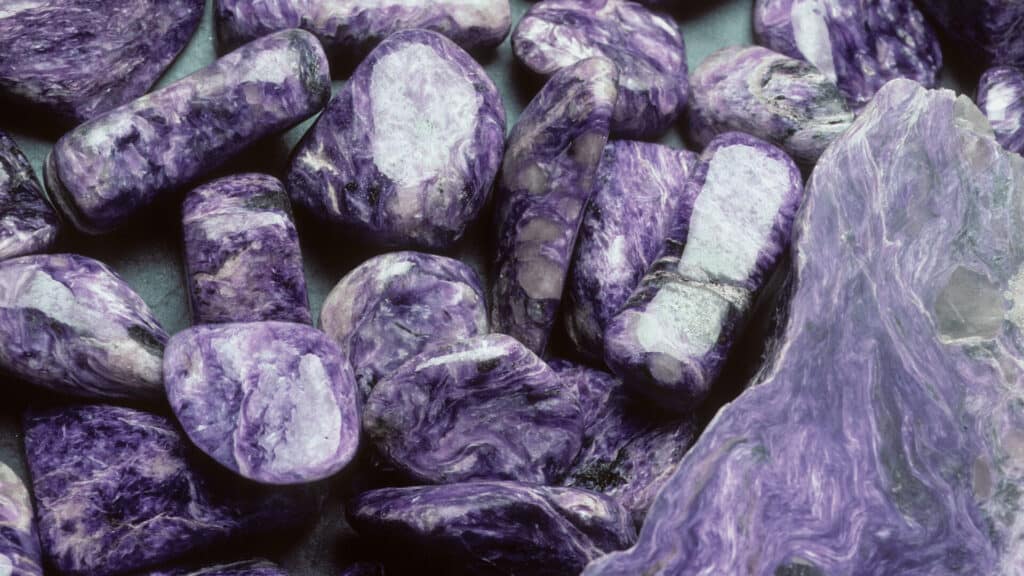 Charoite Crystals