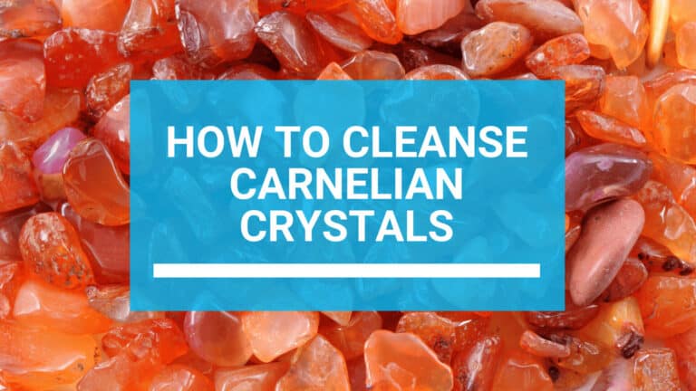 How to Cleanse & Charge Carnelian Crystals without Damaging