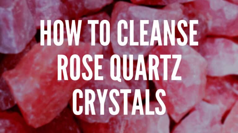 How to Cleanse Rose Quartz Crystals (5 Useful Ways 2022)