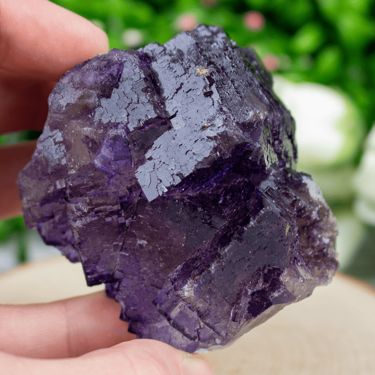 How to Cleanse Fluorite in sunlight