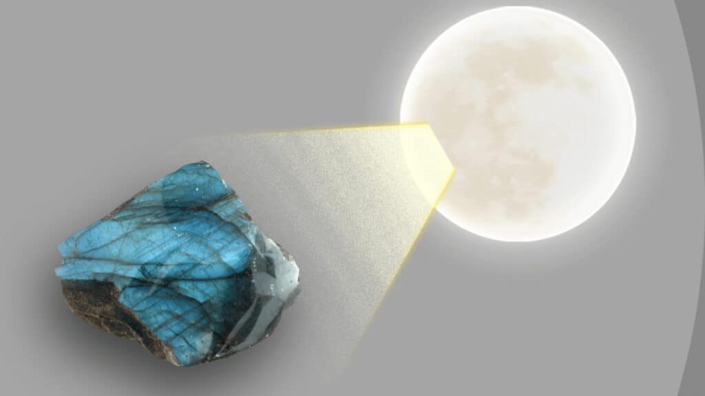 How to Cleanse a Labradorite Stone with moonlight