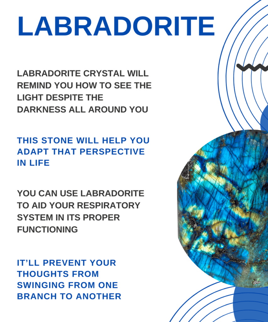 Emotional and Mental Healing with Labradorite
