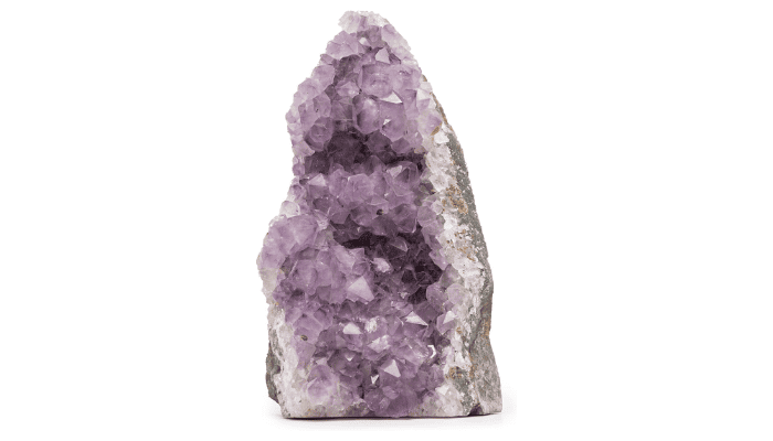 SAMSARI Natural Amethyst Crystal Geode From Uruguay